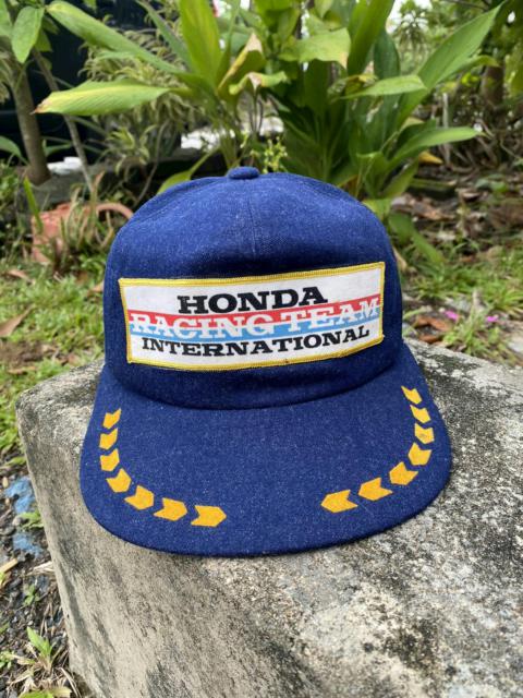 Other Designers Sports Specialties - Vintage Honda Racing Team International Denim Hat