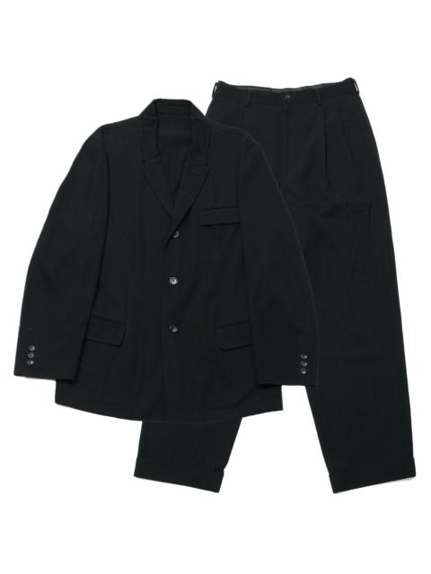 Comme Des Garçons SS99 Deconstructed Gabardine Wool Suit