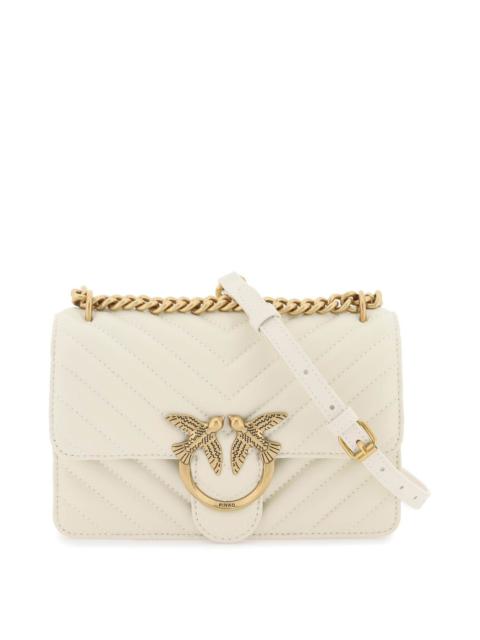 PINKO MINI LOVE BAG ONE CHEVRON