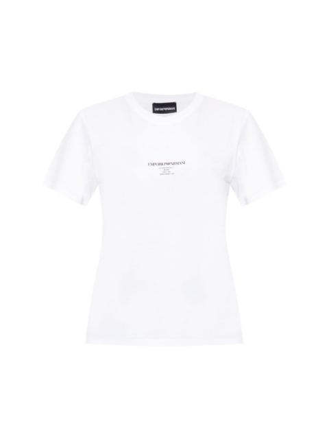 EMPORIO ARMANI Logo cotton t-shirt