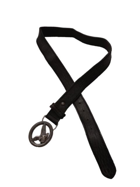 Other Designers Japanese Brand - Leather Belt Eagle crafted Buckle (F200) Waist 33 to 37