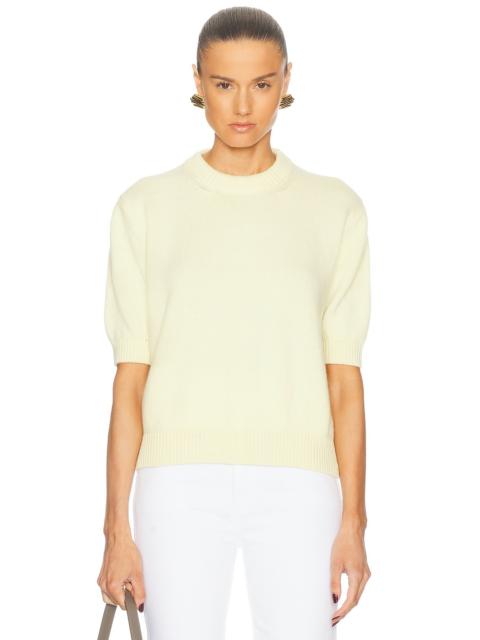 KHAITE Davin Cashmere Sweater Top