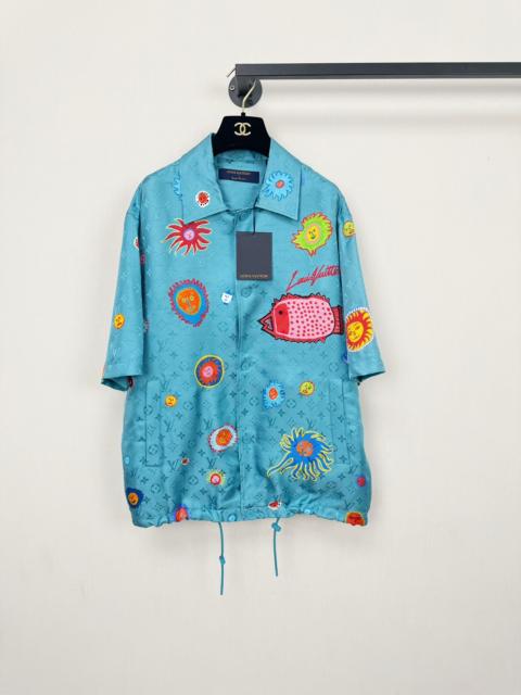 Louis Vuitton Louis Vuitton × Yayoi Kusama LV x YK Monogram Faces Short Sleeve Shirt 
