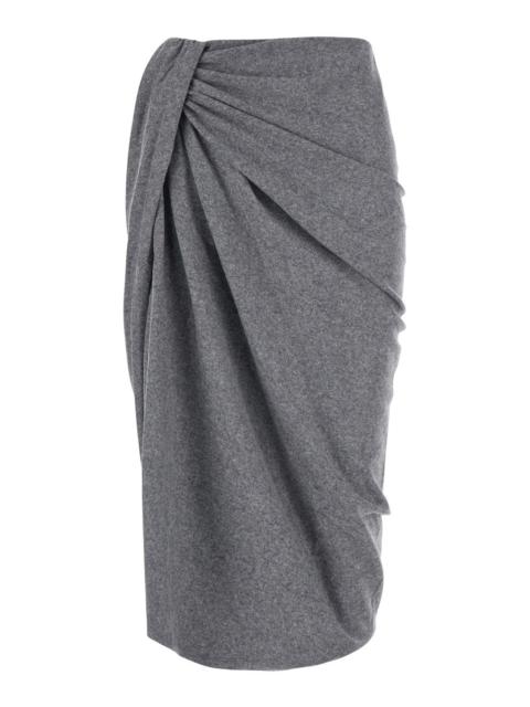 Isabel Marant Étoile Isabel Marant Etoile Women Skirt Jeldia-Gc With Elegant Details And Gray Tech Fabric For Women