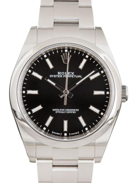 ROLEX Rolex Oyster Perpetual Ref 114300 Black Dial