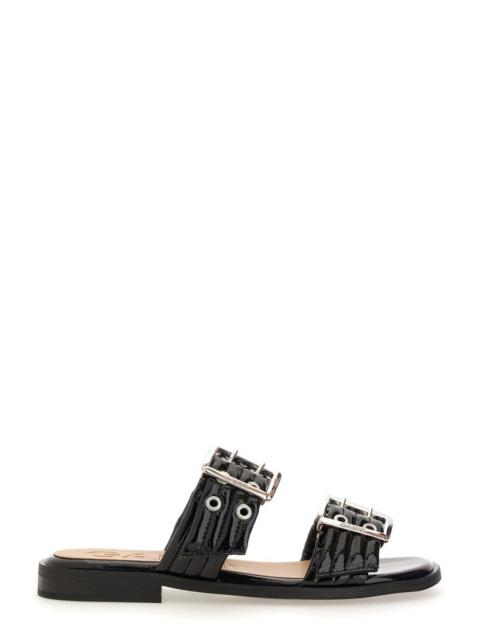 Ganni Women Sandal With Buckle