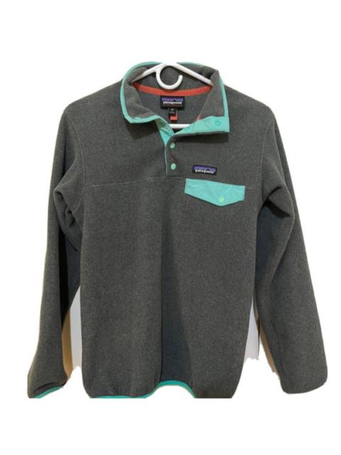 Patagonia Patagonia Synchilla Snap-T Fleece Pullover Gray Teal