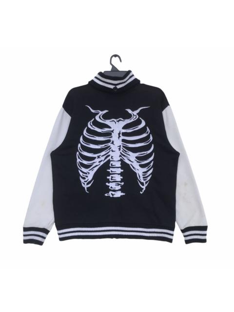 Other Designers Vintage Lock Heaven Skull Zipper Jacket