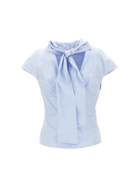 armarium Armarium Arielle Striped Poplin Top Blue