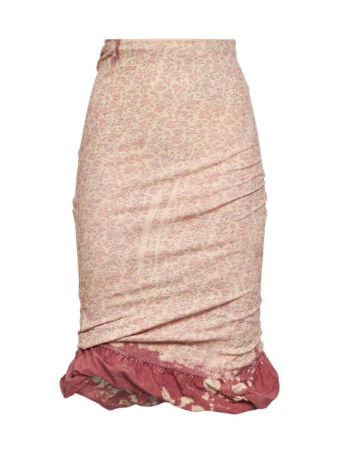 Diesel Diesel Women Multicolor O-Pale Midi Skir