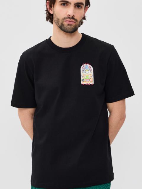 CASABLANCA Tennis Landscape Classic T-Shirt