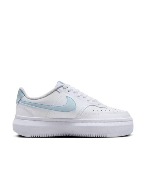 Nike Court Vision Alta "White/Glacier Blue" Women's Shoe