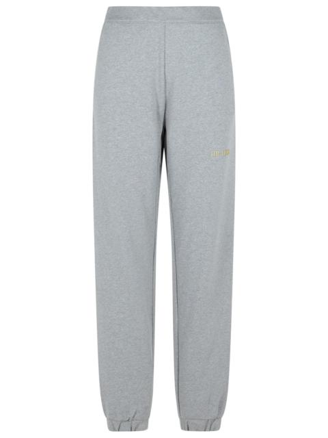 THE ATTICO The Attico 'Jogger' Grey Cotton Pants Women