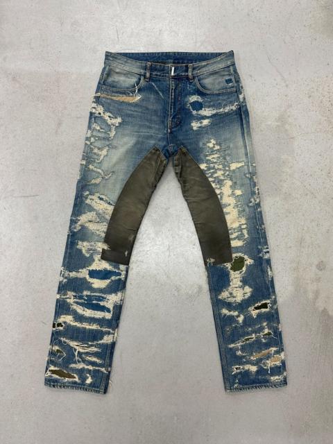 Givenchy Givenchy Original Destruction Patch Jeans