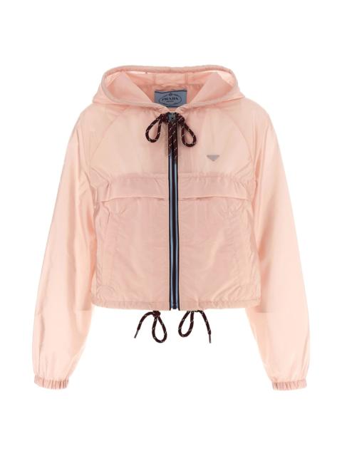 Prada Re-Nylon Feather crop jacket