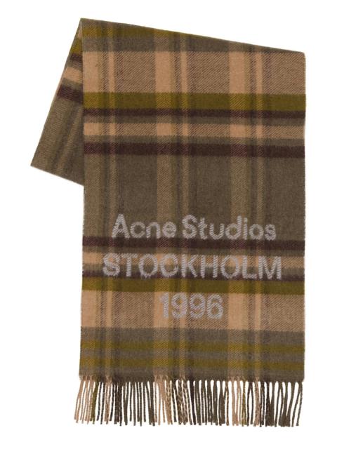 Acne Studios Venus Check 1996 Scarf