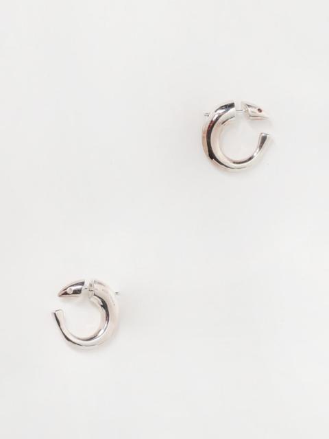 Bottega Veneta Bottega Veneta Sardine Hoop earrings in sterling silver