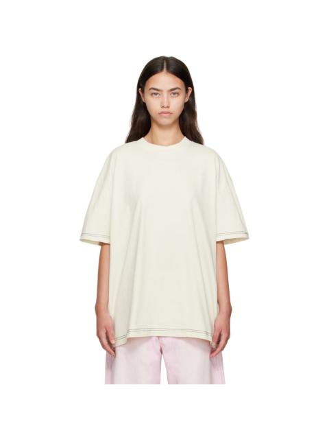Acne Studios Off-White Logo T-shirt