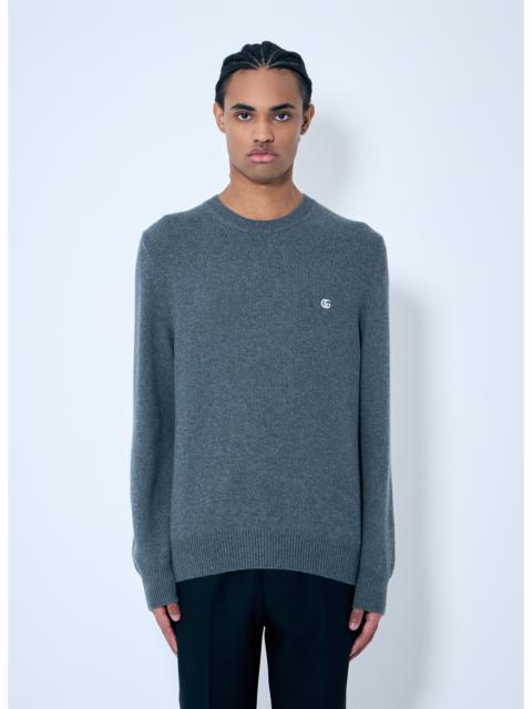 Gucci Men Logo Embroidered Sweater