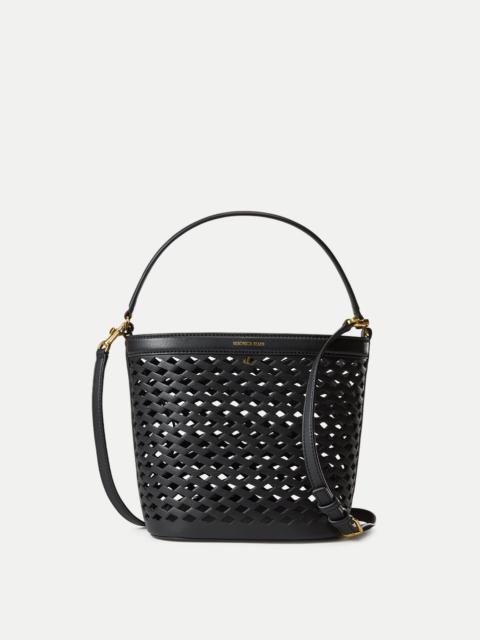 VERONICA BEARD SMALL PERFORATED FEEDBAG