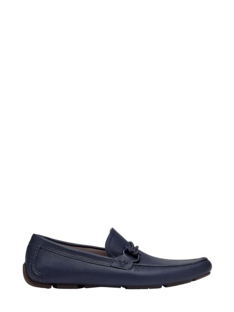 FERRAGAMO FERRAGAMO Front 4 Driving Shoe in Blue/Blue at Nordstrom