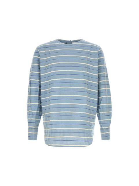 Prada PRADA $2850 Sky Blue Cotton Shirt New & Authentic (Men's siz