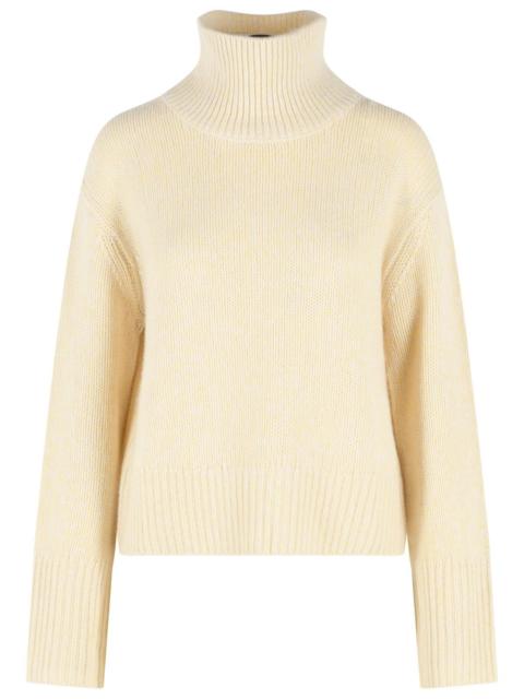 LISA YANG Lisa Yang FEMI Yellow Cashmere Turtleneck Sweater