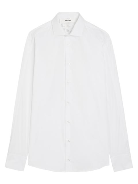 BETTTER Bettter Zipped Sleeve Cotton-blend Shirt