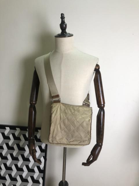 Prada Prada Nylon Quilted Sling Bag