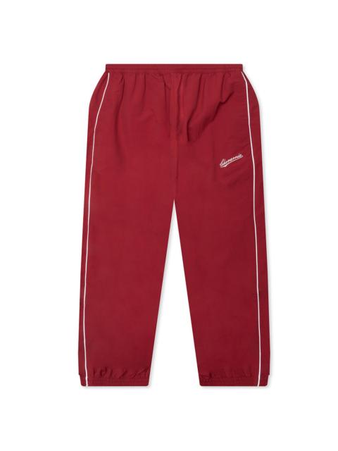 WILLY CHAVARRIA BAD BOY TRACK PANT - RED HOT