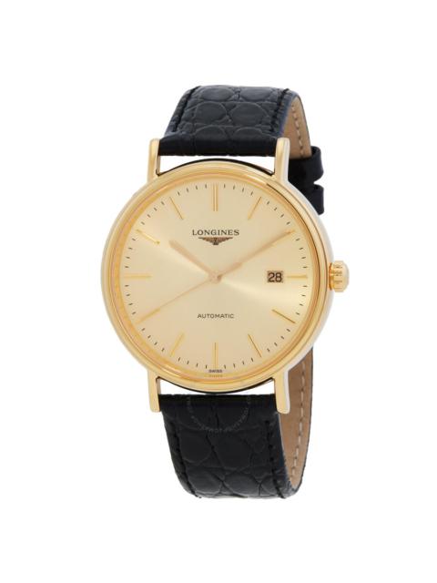 Longines Presence Automatic Champagne Dial Watch L4.922.2.32.2
