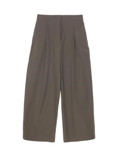 Studio Nicholson Wide leg cropped trousers