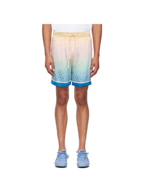 CASABLANCA Multicolor Gradient Monogram  Shorts