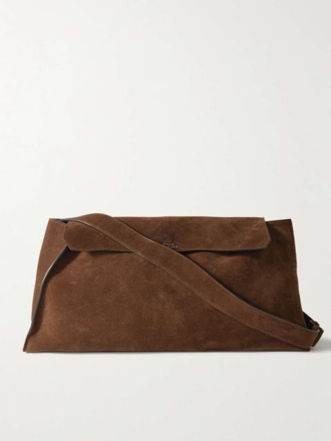 Shiboru Suede Messenger Bag