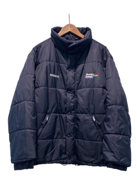 Other Designers United Colors Of Benetton - Vtg 90s Benetton Renault F1 World Champion Racing Puffer