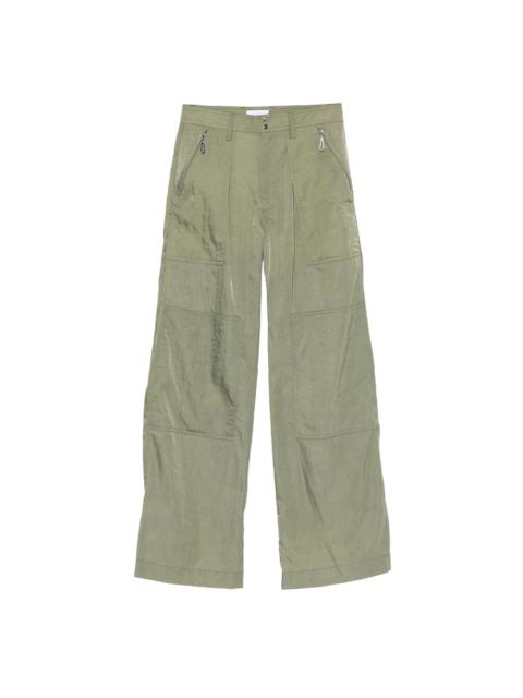 rabanne Rabanne Green Trousers - Straight Trousers Women