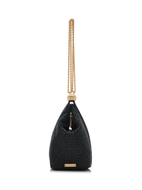 Cult Gaia Rue Crystal Wristlet black