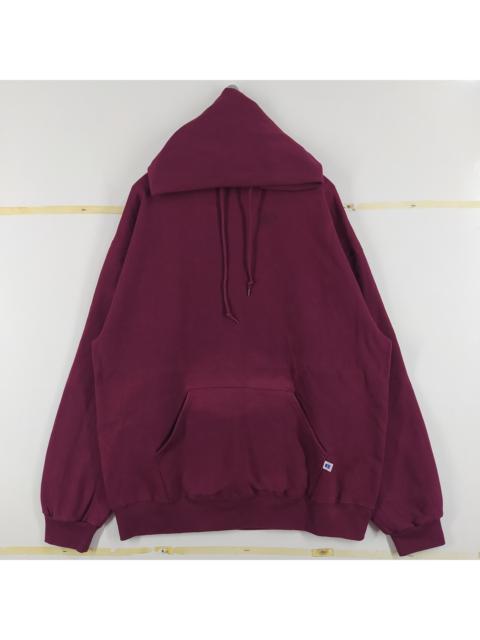 Russell Athletic - Vintage Russell Athletic Sun Faded Maroon Hoodie