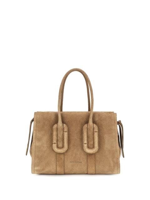 Marc Jacobs Marc Jacobs Babe City Tote Suede Handbag Hazelnut