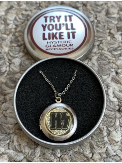 Hysteric Glamour Hysteric Glamour Logo Locket Necklace + Case