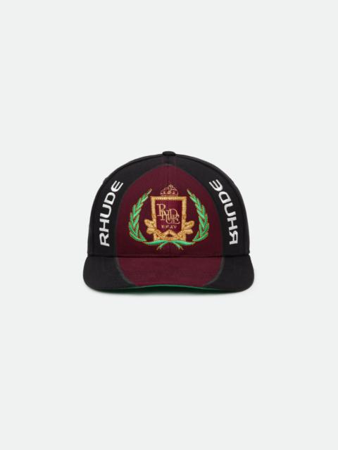 Rhude RACING CREST 6-PANEL HAT