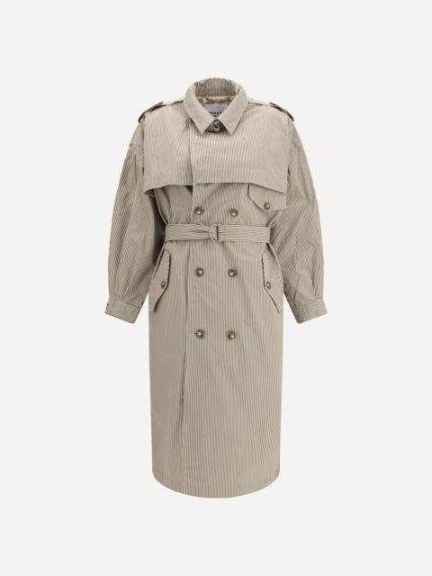 Isabel Marant Étoile Chilma striped Coat