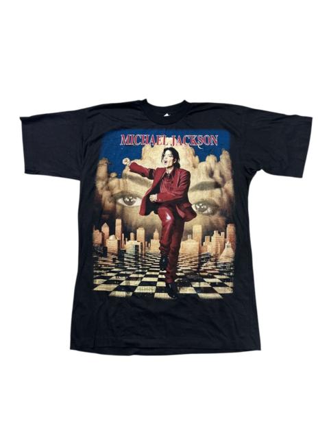 Other Designers Band Tees - 90s MICHAEL JACKSON KING OF POP HISTORY WORLD TOUR SHIRT