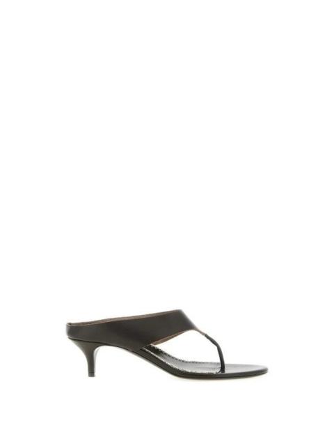 MAGDA BUTRYM MAGDA BUTRYM Brown 45mm Leather Sandals New & Authentic (Wom