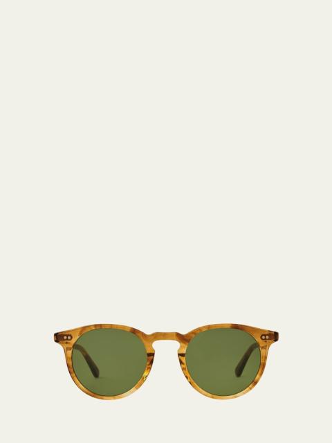 Mr. Leight Men's Luckman S Round Sunglasses
