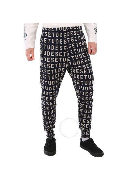 Étude Etudes Men's Tempra Stencil Logo All-Over Pants