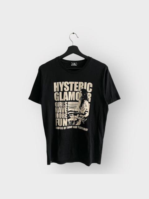 Vintage - STEAL! 2010s Hysteric Glamour Nude Girl Drummer Tee (M)
