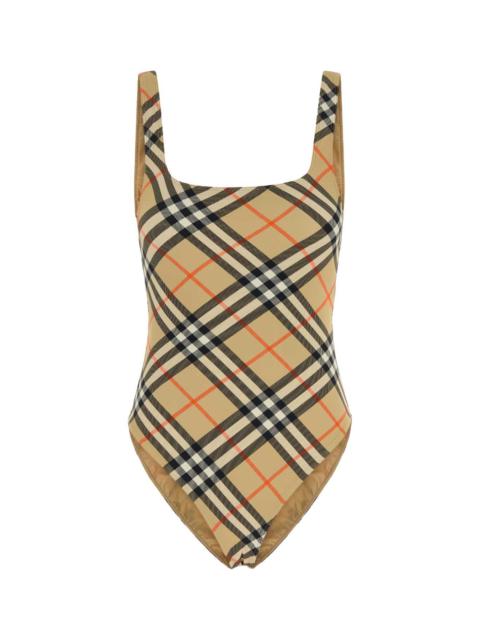 Burberry Women Printed Stretch Nylon Swimsuit