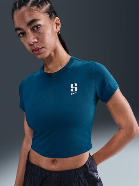 Nike Sabrina Women's Short-Sleeve Cropped T-Shirt