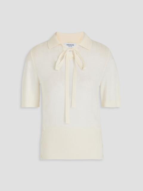 Thom Browne Wool polo shirt